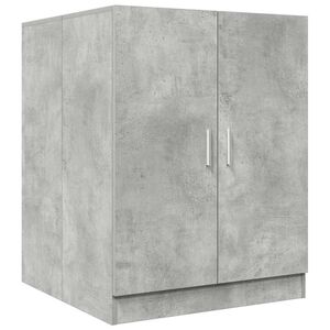 vidaXL Szafka na pralkę, szarość betonu, 70,5x71,5x91,5cm
