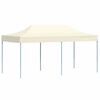 vidaXL Rozkładany namiot, pawilon 3 x 6 m, kremowy