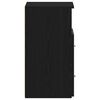 vidaXL Szafka Nocna z szufladą 2 pcs Czarny Dąb 50 x 32 x 60cm