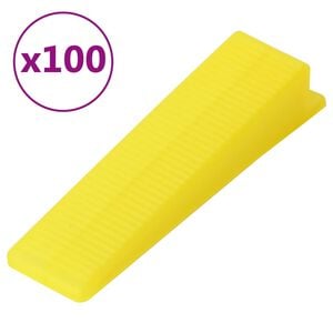 vidaXL Kliny do poziomowania płytek, 100 szt.