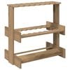 vidaXL Stojak na kij bilardowy Drewno inżynieryjne 60 x 35 x 60 cm