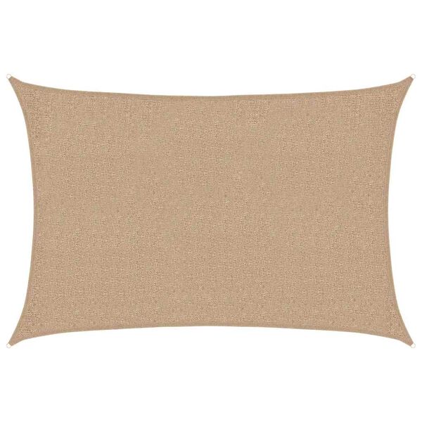 vidaXL Żagiel przeciwsłoneczny, 160 g/m&sup2;, kolor taupe, 2x3 m, HDPE