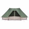 vidaXL Rodzinny namiot tipi z dachem Zielony 680 x 430 x 270 cm