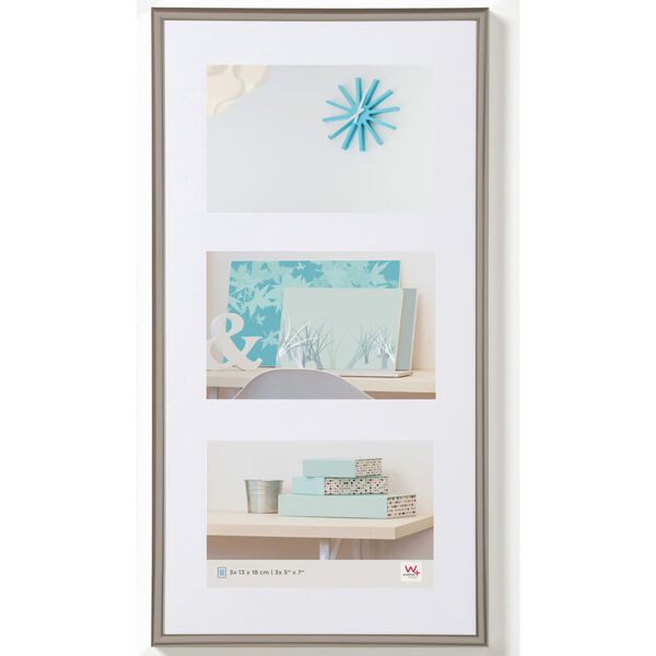 Walther Design Ramka New Lifestyle, 3x13x18 cm, stalowa