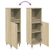 vidaXL Szafka łazienkowa, dąb sonoma, 30x30x100 cm