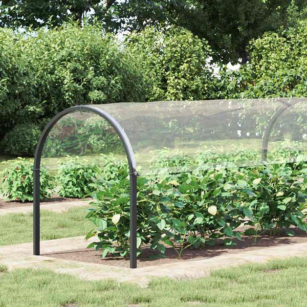 vidaXL Osłona roślin z oczkami 2x3 m PVC