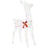 vidaXL 3D Renifer Bożonarodzeniowy LOVIISA 110 LED Wielokolorowy
