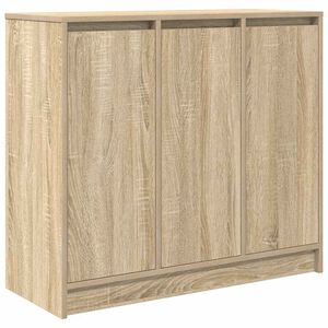 vidaXL Komoda Sonoma Oak 85x34x76 cm Drewno klejone
