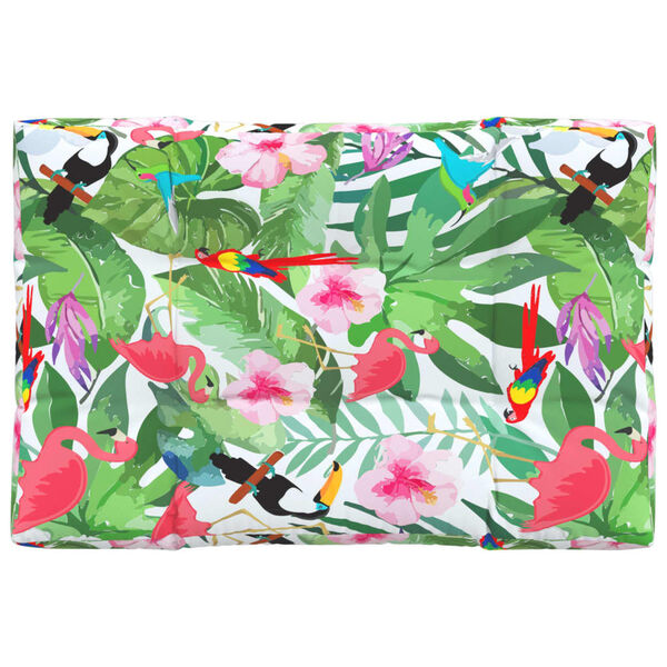 vidaXL Poduszka na paletę, wielokolorowa, 120x80x12 cm, tkanina