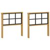 vidaXL Moduł podłokietnik&oacute;w 2 pcs Biały 60 x 6 x 61 cm