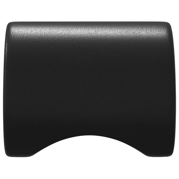 vidaXL Gałka meblowa 12 pcs Czarny 18 x 23 mm Żelazo