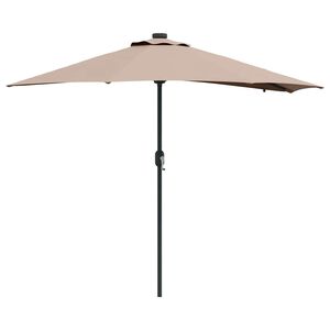 vidaXL Parasolka ogrodowa 294 x 150 x 223 cm Poliester i Stal