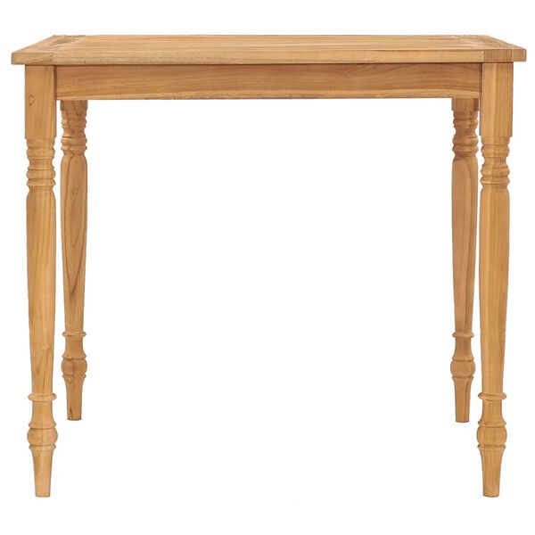 vidaXL 3-cz. zestaw mebli ogrodowych z poduszkami, lite drewno tekowe