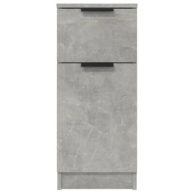 vidaXL Szafki, 2 szt., szarość betonu, 30x30x70 cm
