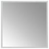 vidaXL Lustro łazienkowe LED przezroczysty 50 x 50 cm szkło hartowane