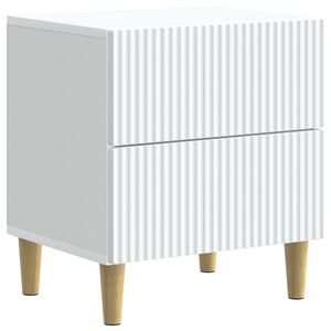 vidaXL Szafka Nocna Biały 43 x 34,5 x 48 cm Drewno inżynieryjne