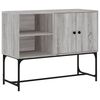 vidaXL Komoda, szary dąb sonoma 100x40x79,5 cm materiał drewnopochodny