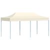vidaXL Namiot Imprezowy 291 x 580 x 315 cm kremowy Materiał Oxford