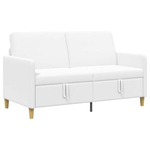vidaXL Sofa z miejscem do przechowywania Biały 152 x 78 x 87 cm
