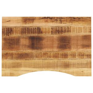vidaXL Blat biurka, z wycięciem, 100x60x2,5 cm, surowe drewno mango