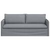 vidaXL Sofa Jasnoszary