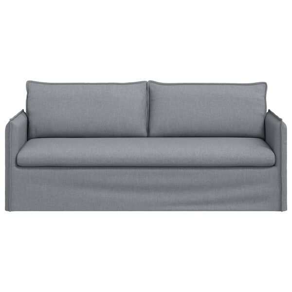 vidaXL Sofa Jasnoszary