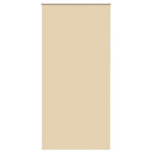 vidaXL Roleta zaciemniająca beżowa 115x230cm Szerokość tkaniny 110,7cm
