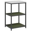 vidaXL Regal Kuchenny HATTEM Oliwkowy zielony 60 x 50 x 92 cm Stal