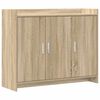 vidaXL Bufet dąb Sonoma 98,5 x 33 x 80 cm Drewno inżynieryjne