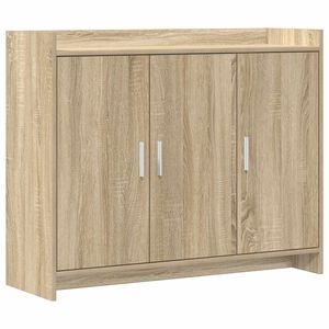 vidaXL Bufet dąb Sonoma 98,5 x 33 x 80 cm Drewno inżynieryjne
