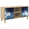vidaXL Szafka pod telewizor RAALTE 102 x 33 x 50 cm Sonoma