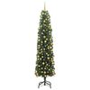 vidaXL Sztuczna choinka z podstawą Zielony 180 cm PVC, stal i plastik