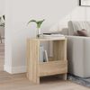 vidaXL Regał na gazety Dąb Sonoma 35 x 30 x 45 cm