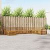 vidaXL Zestawy sof 8 pcs Naturalny Lite Drewno Akacji