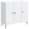 vidaXL Bufet Biały 89 x 34,5 x 80 cm Drewno inżynieryjne