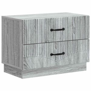 vidaXL Szafka Nocna Szary Sonoma 62 x 34,5 x 44,5 cm