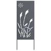 vidaXL Ekran zapewniający prywatność w ogrodzie Antracyt 50 x 140 cm