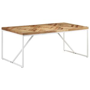 vidaXL St&oacute;ł jadalniany, 180 x 90 x 76 cm, lite drewno akacjowe i mango