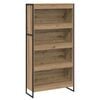 vidaXL Szafka na książki 80 x 30 x 155 cm Drewno inżynieryjne