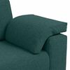 vidaXL Sofa Ciemna zieleń 160 x 80 x 82 cm tkanina