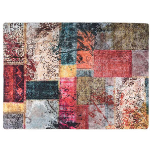vidaXL Dywan z możliwością prania, patchwork, 120x180 cm, kolorowy