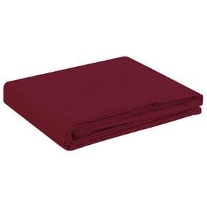 vidaXL Obrus stołowy Kwadrat Czerwone wino 90 x 90 cm Poliester