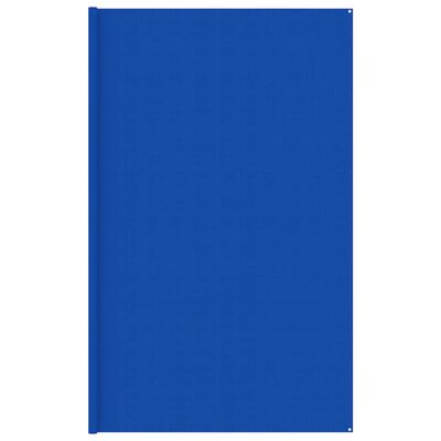 vidaXL Wykładzina do namiotu, 400x700 cm, niebieska, HDPE