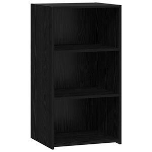 vidaXL Bufet Czarny dąb 50 x 41 x 93 cm Drewno inżynieryjne
