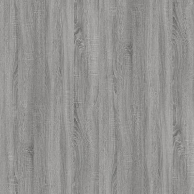 vidaXL Biurko, szary dąb sonoma, 100x49x75 cm, materiał drewnopochodny