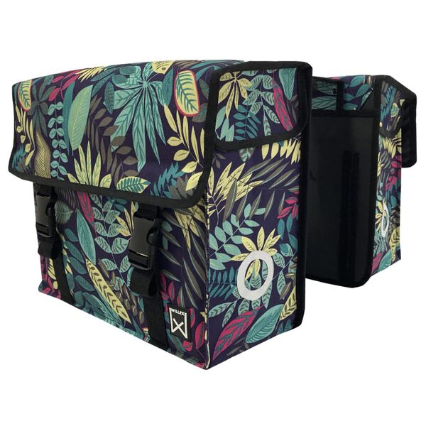 Willex Podw&oacute;jne sakwy rowerowe City Forest, 34 L, zielone