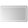 vidaXL Lustro łazienkowe z LED, 60x100 cm