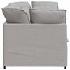 vidaXL Sofa modułowa z poduszkami Tkanina Cloud Grey
