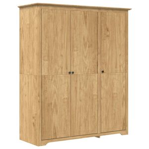 vidaXL Garderoba BODO Miodowy brąz 146 x 53,5 x 173 cm