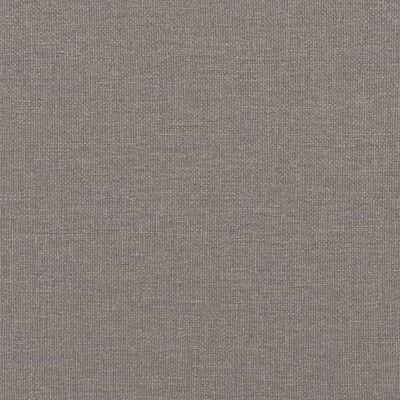 vidaXL Sofa 3-osobowa, kolor taupe, tapicerowana tkaniną